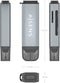 AISENS ASCR-2C10-GR - Geheugenkaartlezer - USB 3.2 Gen 1 Type-C - Grijs