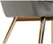 Armstoel DKD Home Decor Gouden Donker grijs Metaal 74 x 74 x 90 cm