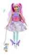 Barbie A Touch of Magic pop - 32 cm - Paars/Roze - Barbie pop