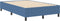 vidaXL - Boxspringbed - Blauw - Klein - Tweepersoons - Corduroystof