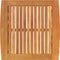vidaXL - Tuin - Bijzettafel - Bruin - 45x45x50 - cm - Massief - Acaciahout