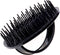 Denman - D6 Be-Bop Shampoo/Massage Borstel - Zwart/Grijs