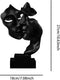 Sculptuur, decoratie voor woonkamer, moderne harssculptuur, stabiele plaatsing, geschikt voor het de