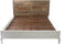 Riviera Maison Driftwood Double Bed - Gerecycled Iepenhout, Populierenhout - - 200.0x120.0x15.0 cm