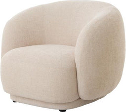 Light & Living Fauteuil Ovito - Crème