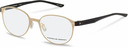 Unisex'Spectacle frame Porsche P8345-C-5218 Golden