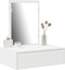 vidaXL - Wandkaptafel - Wit - 60x40x70 - cm