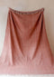 Sprei Visgraat Roest bruin (Rust) - 175x250 - Gerecycled Wol - TBCo Scotland