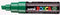 Verfstift posca pc8k b schuin donkergroen