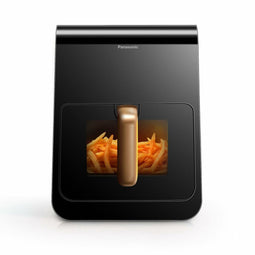 Panasonic NF-CC600AXE - Airfryer 6 l 1450 W - Stoomtoevoeging Digitale timer Kijkvenster Zwart