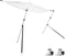 vidaXL - Schaduwdoekset - T-top - 174x205x(115-194) - cm - wit