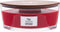 WoodWick Heartwick Flame Ellipse Geurkaars - Crimson Berries - 50 branduren