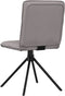 vidaXL - Eetkamerstoelen - draaibaar - 2 - st - stof - taupe