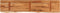 vidaXL - Wandschap - rechthoekig - natuurlijke - rand - 110x20x2,5 - cm - acaciahout