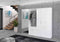 Furnilux ProjektX - Kledingkast - 2 Spiegeldeuren - 30cm x 193cm x 34cm - Wit
