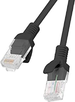 UTP Category 6 Rigid Network Cable Lanberg Black