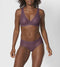 sloggi ZERO Feel Lace High Waist Brief - High-waist slip - Geometrisch stretchbaar kant - Kaluha