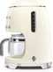 SMEG DCF02 - Filterkoffiemachine - 10 koppen - Crème