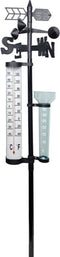 MondiDeal - MondiHome - Analoog Weerstation - 4 in 1 - Buitenthermometer - Regenmeter - Anemometer
