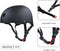 Skate Beschermingsset met Helm - Zwart - Maat M