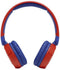 JBL JR310BT - Draadloze kinderkoptelefoon - Veilig geluid tot 85dB - Blauw Rood
