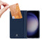 Dux Ducis - Geschikt voor Samsung Galaxy S24 Plus / S24+ - Slim bookcase hoesje - Donkerblauw