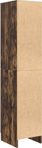 vidaXL - Hoge - Kast - in - Rook - Eik - 35x39x168 - cm - Geengineerd - Hout