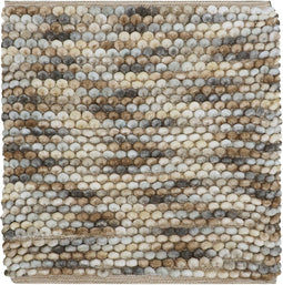 Dutch House Bidetmat Caorle - Bidetmat 60x60cm - Brown mixed - Antislip - Badmatten - Anti Slip Douchemat - Badkamer Mat - Snel Absorberend - Snel Drogende Badmat - Bidetmat - WC mat - Toiletmat voor hangend toilet