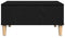 vidaXL - Salontafel - Zwart - Eiken - 60x60x30 - cm - Gemaakt - van - Geengineerd - Hout