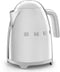 Smeg KLF03SSEU - Waterkoker - 1,7L 2400W RVS Chroom