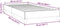 vidaXL - Bedframe - zonder - matras - 80x220 - cm - fluweel - zwart