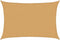 vidaXL - Zonnezeil - 160 - g/m² - rechthoekig - 2x2,5 - m - HDPE - zandkleurig