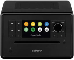 Sonoro Elite X - Radio CD Speler - Bluetooth DAB FM - Zwart