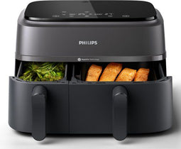 Philips 3000 series NA350/00 - Airfryer - 2 lades - zwart