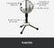 Logitech Snowball - Microfoon - USB - Cardioïde en omnidirectioneel - Wit