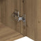 vidaXL - Dressoir - ambachtelijk - spaanplaat - hout - ambachtelijk - eikenkleurig