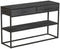 StarFurn Sidetable New York Mangohout Zwart 2 Lades
