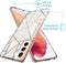 iMoshion Hoesje Geschikt voor Samsung Galaxy S21 Hoesje Siliconen - iMoshion Design hoesje - Wit / Meerkleurig / Goud / White Graphic