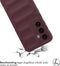imoshion Hoesje - Geschikt voor Samsung Galaxy S24 - EasyGrip Backcover - Aubergine