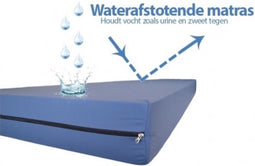 90x200 Zorgmatras Incontinentie - waterdichte Koudschuim matras c.a 17 cm