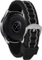 iMoshion Bandje Geschikt voor Samsung Gear S3 Frontier / Gear S3 Classic / Galaxy Watch (46mm) - iMoshion Design Siliconen bandje voor de Samsung Galaxy Watch 46 mm - Zwart
