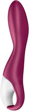 Satisfyer, Bluetooth G-spot vibrator, Heated Thrill, 20,5 cm, met app, met warmtefunctie, gemaakt van siliconen