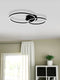 EGLO Palmaves 2 - Plafondlamp - 2 LED's - Zwart