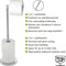 WENKO Toiletrolhouder 2-in-1 - Staande WC rolhouder met reserverolhouder voor 4 rollen - RVS glanzend
