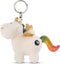 Nici Sleutelhanger Unicorn Yang 9 X 10 Cm Polyester Wit/goud