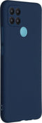 iMoshion Hoesje Geschikt voor Oppo A15 Hoesje Siliconen - iMoshion Color Backcover - Donkerblauw