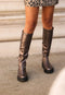 Mexx High Boot Phaedre Keto - Klassieke laarzen - Maat 40 - Bronze