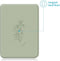 imoshion E-reader Hoesje - Geschikt voor Kobo Clara 2E, Tolino Shine 4 - Design Slim Soft Case Sleepcover Bookcase - Floral Green
