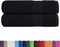 vidaXL - Handdoeken - 2 - st - 50x100 - cm - 360 - g/m² - 100% - katoen - zwart