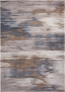9122 Atlantic Monetti Grey Impression Vloerkleed - 230x330 - Rechthoek - Laagpolig Tapijt - Industrieel - Meerkleurig